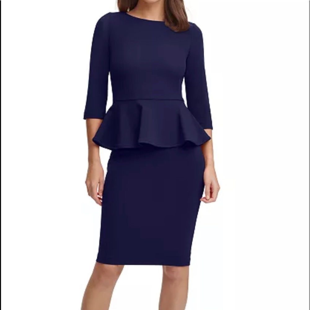 Calvin Klein
Peplum Sheath Dress